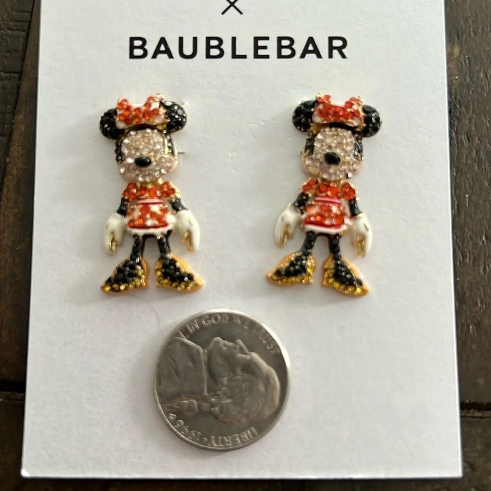 BaubleBar designed earrings collaboration